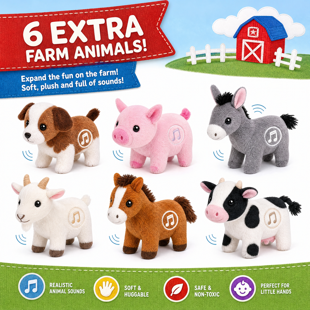 6 Extra Farm Animals